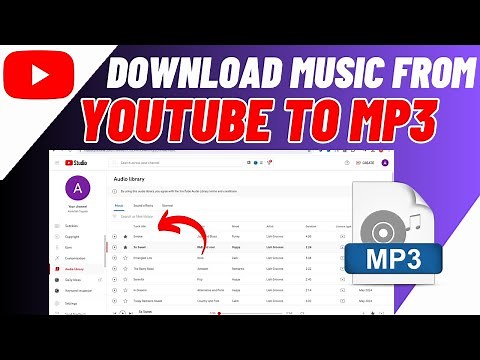 How To Download Music From Youtube to MP3 In PC/Laptop/Mac