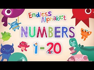 Endless Alphabet #3 - Learn to Spell Numbers from 1 to 20 with Talking Letters | Originator Games