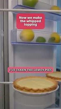 This Lemon Pie Only Takes 4 Ingredients #SimpleDessert #CookingTutorial