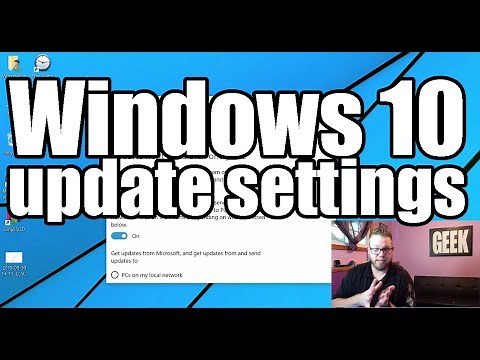 Windows 10 Update Settings
