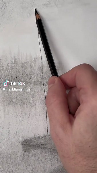 My impression of Bob Ross teaching drawing ✍️ | drawing