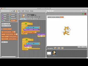 Scratch: Making a sprite turn left and right