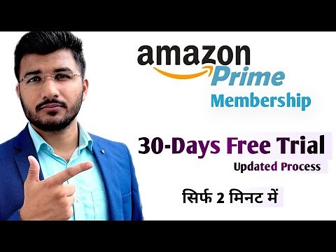 Amazon Prime Membership 30-Days Free Trial Activation | How To Get Amazon Prime Free Trail in mobile