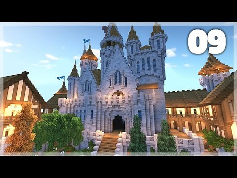 Minecraft: How to Build a Medieval Castle | Huge Medieval Castle Tutorial - Part 9