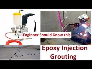 Epoxy Injection Grouting | Injection process and Details | Survey Nepal