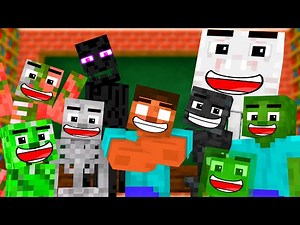 Minecraft Mobs : ALL INTROS COMPILATION (SEASON 1) (Minecraft Animation Parody)