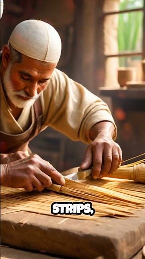 Unveiled: The Ancient Egyptian Art of Papyrus Making!