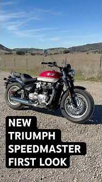 NEW 2026 TRIUMPH SPEEDMASTER FIRST LOOK