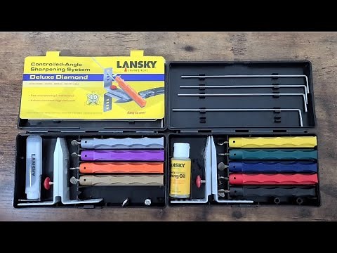 035 How To Use The Lansky Sharpening System, Full Tutorial