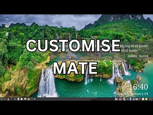How To Customise The MATE Desktop Environment