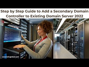 How to Add a Secondary Domain Controller to Existing Domain Server 2022 | Windows Server 2022