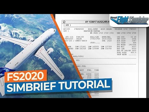 [MSFS] simBrief Tutorial｜Drawyah