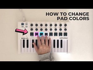 How To Change & Customize Pad Lighting Colors on Arturia Minilab/Keylab 2021