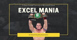 19K views · 476 reactions | Excel Mania Batch #1 will start from 6th September, 2020. For details & registrations, write 'Excel' in inbox/comments or WhatsApp at +92 300 2026530 or +92 305 5455792. Register now to avail Exclusive Discount. | Ashraf Chaudhry | Facebook