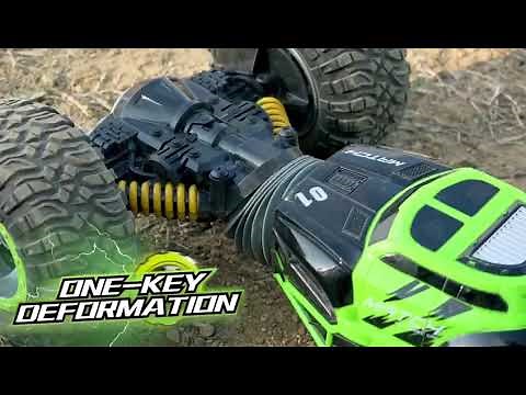 hyper actives stunt 2 sided vehicle
