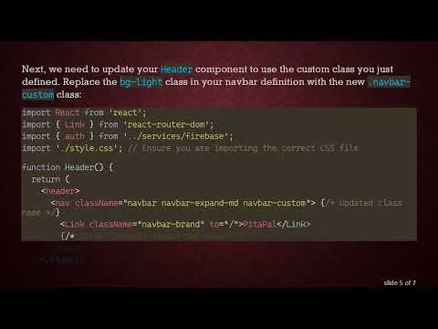 Customize Your React Navbar with Bootstrap Colors
