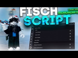 [🦈NEW] Roblox FISCH Script Hack GUI | Fastest Auto Farm , Dupe Fish , All Rod & More! *NO KEY*