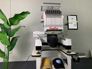 [Hot Item] Compact Commercial Embroidery Machine for Small Business - Easy Operation Digital Embroidery Machine with Free Training