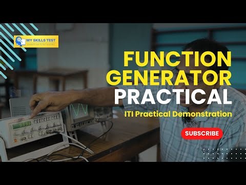 Function Generator Practical – Signal Types & Controls (ITI Electronics)