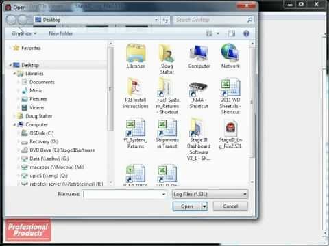How to Open a Log File