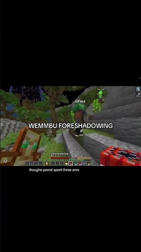 the foreshadowing #minecraft #unstableuniverse ‪@ParrotX2‬ ‪@wemmbumc‬