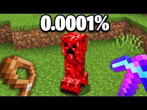 I Collected Minecraft's Rarest Mobs