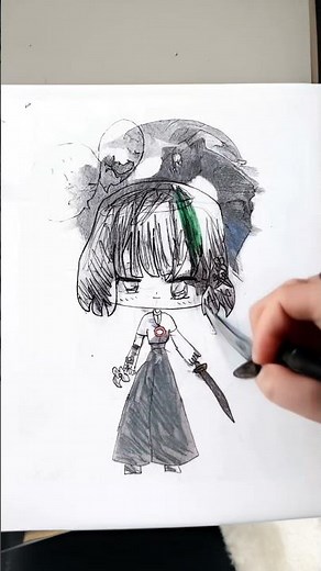 子供が描いた絵が動き出す7 #にじボイス