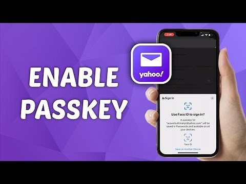 How to Enable Passkey in Yahoo Mail