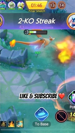 Charizard Double KO! 🔥 | Pokémon Unite