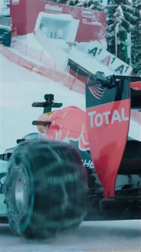 Skiing... Red Bull edition ⛷️ #F1 #RedBullRacing