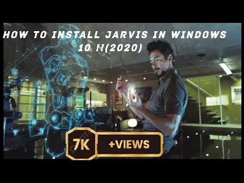 How to Install Jarvis in Windows 10!!