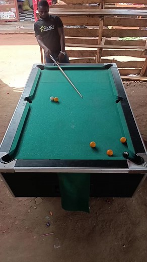 Appleman Spinning Tricks on Pool Table