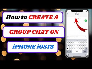 "How to Create a Group Chat on iPhone iOS 18 | iMessage Step-by-Step Guide!"