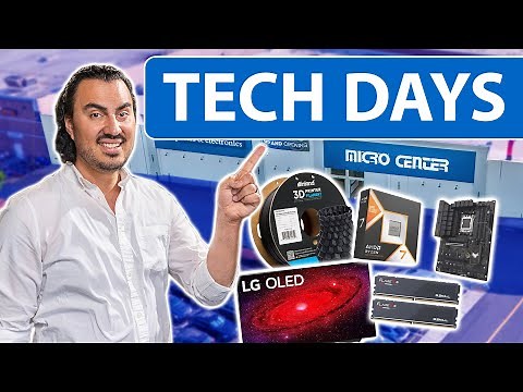 Tech Days Are HERE at Micro Center