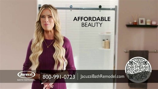 Jacuzzi Bath Remodel TV Spot, '50% Off Installation and Free Fixtures' Featuring Christina Hall