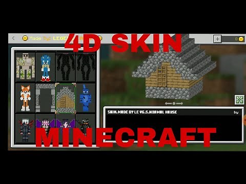 How To Get 4D Skin In Minecraft PE