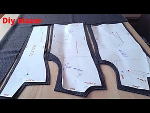 Diy blazer, how to sew a blazer for kids, step by step, easy to do/ Golsathi sewing #73