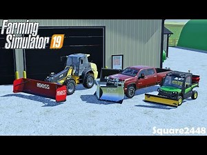 Buying Compact Wheel Loader & Boss Box Plows | JD Gator | Landscaping Upgrades | FS19