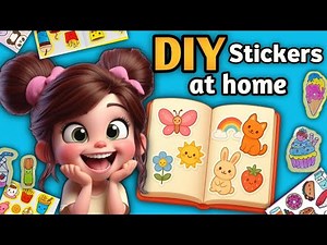 Learn how to make stickers at home step by step