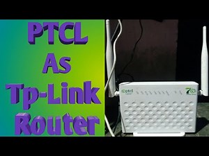 How To Configure PTCL Device As A Repeater Or As A TP-LINK Router Model ZTE