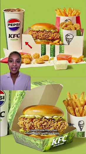 KFC just launched a pickle-themed menu across Canada!