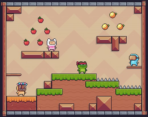 Pixel Adventure by Pixel Frog