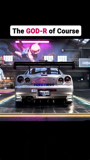 NFS Heat 2 fast 2 furious r34 gtr skyline version 2