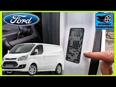 Ford Transit / Tourneo VIN Number, Paint Code & Tyre Information - Vehicle Identification (4th Gen)
