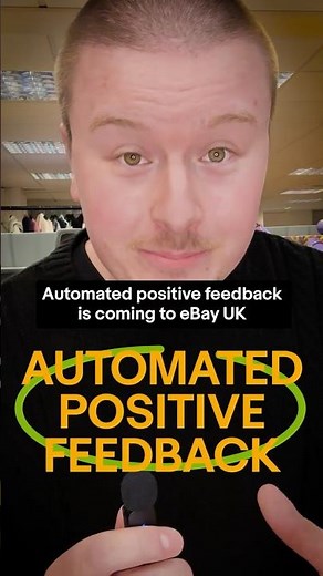 Introducing automated positive feedback on eBay ✅ #eBaySeller