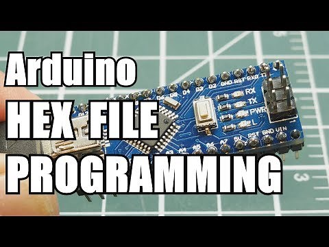 Arduino Hex File Programming / Forth Programming Language