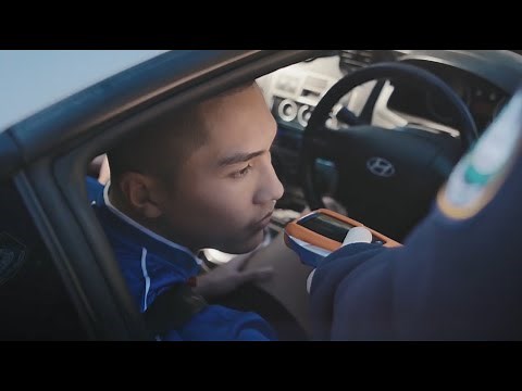 Mobile drug testing educational video