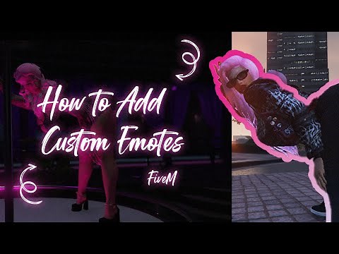 How to Install Custom Emotes and Animations for FiveM!! RPEMOTES | GTA5 RP