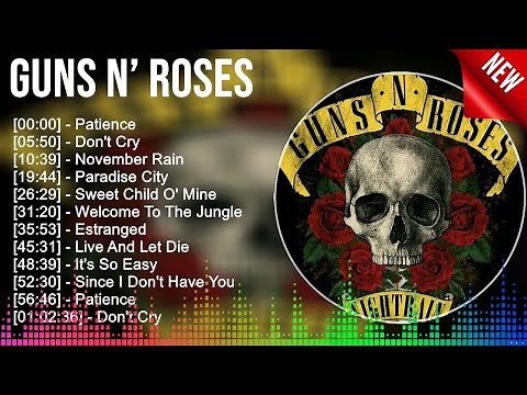 Guns N’ Roses Greatest Hits ~ Best Songs Of 80s 90s Old Music Hits Collection