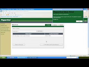 PaperCut Web Print (Mobile Printing)